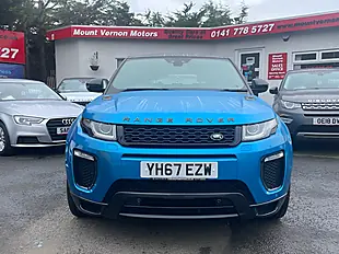 Used 2017 Land Rover Range Rover Evoque Landmark Blue - Interior and Exterior details 11