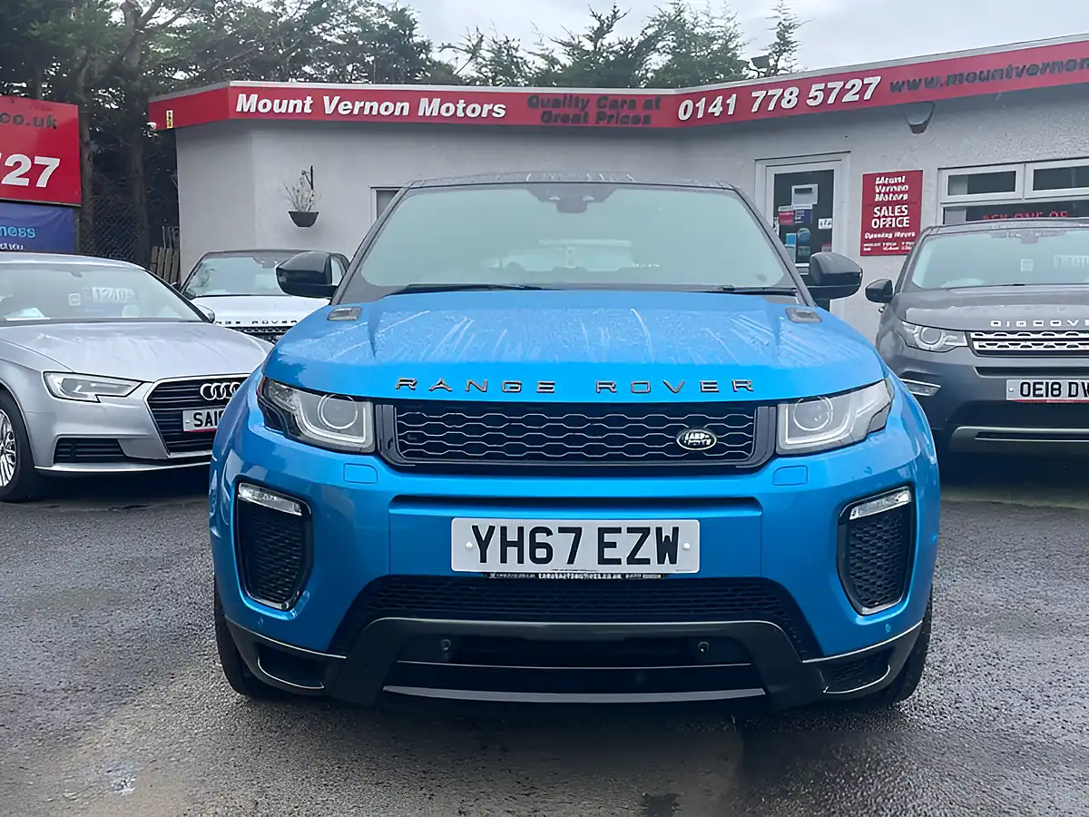 Used 2017 Land Rover Range Rover Evoque Landmark Blue - Interior and Exterior details 11