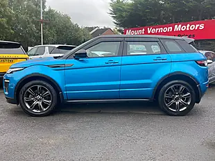 Used 2017 Land Rover Range Rover Evoque Landmark Blue - Interior and Exterior details 4