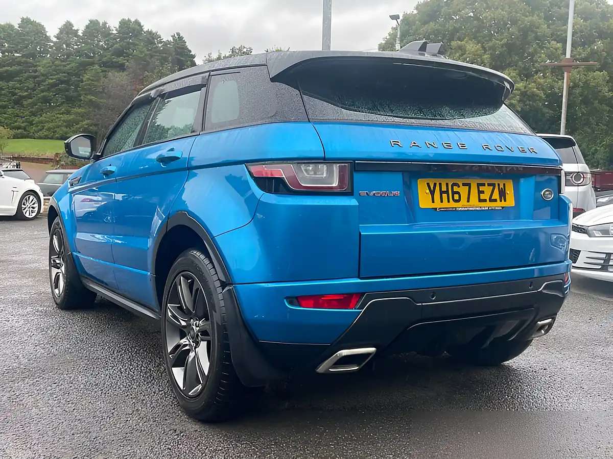 Used 2017 Land Rover Range Rover Evoque Landmark Blue - Interior and Exterior details 6