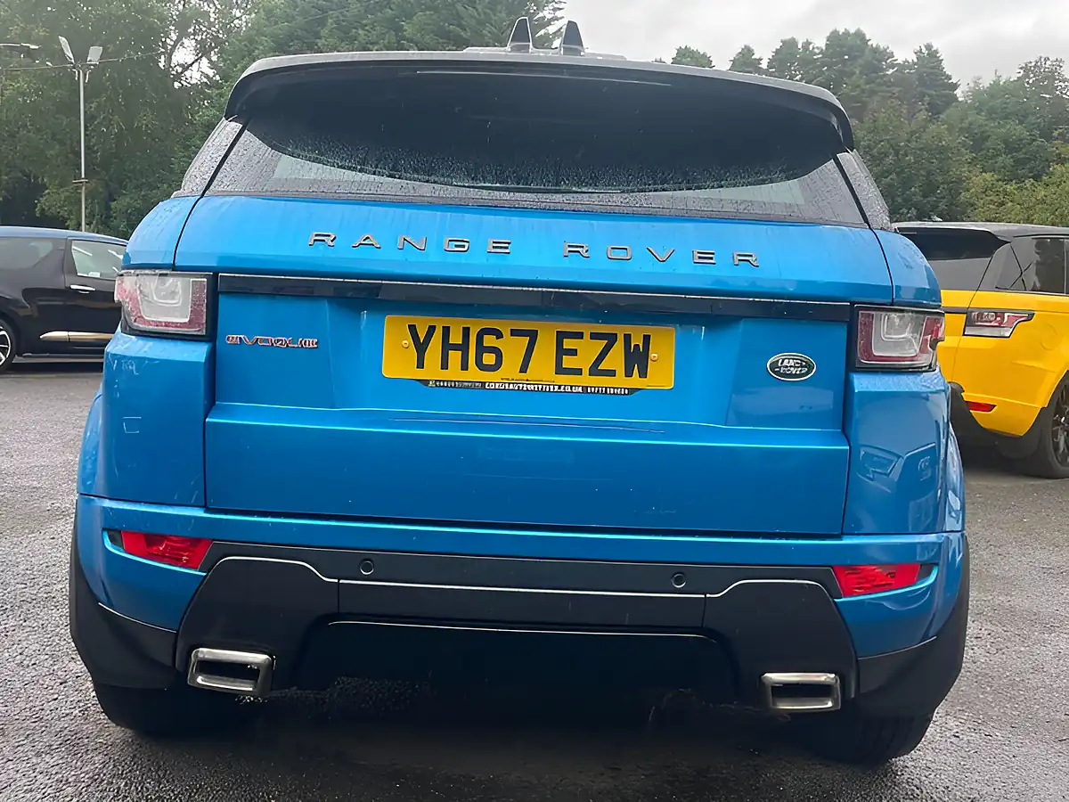Used 2017 Land Rover Range Rover Evoque Landmark Blue - Interior and Exterior details 7