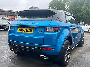 Used 2017 Land Rover Range Rover Evoque Landmark Blue - Interior and Exterior details 8