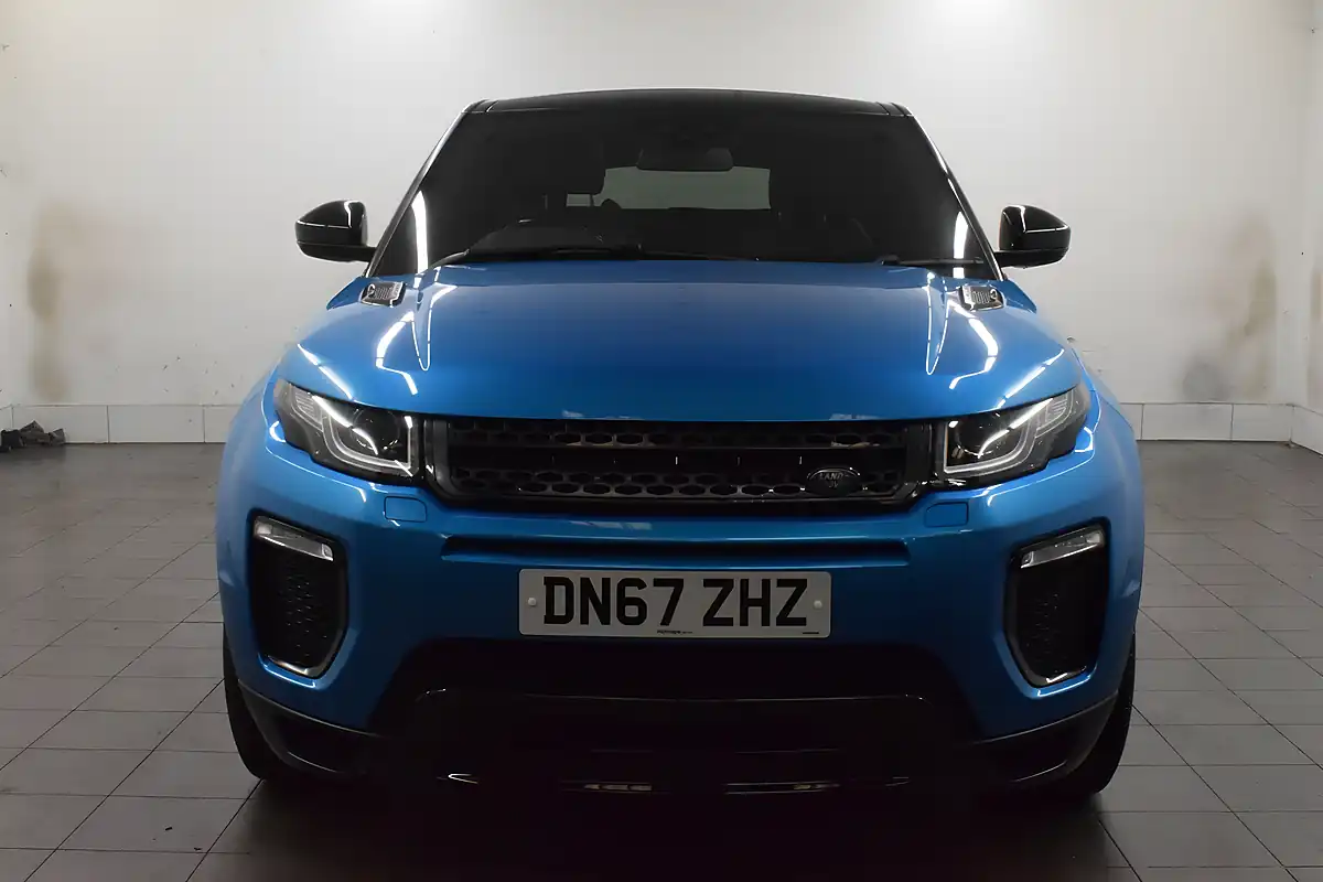 Used 2017 Land Rover Range Rover Evoque Landmark Blue - Interior and Exterior details 13