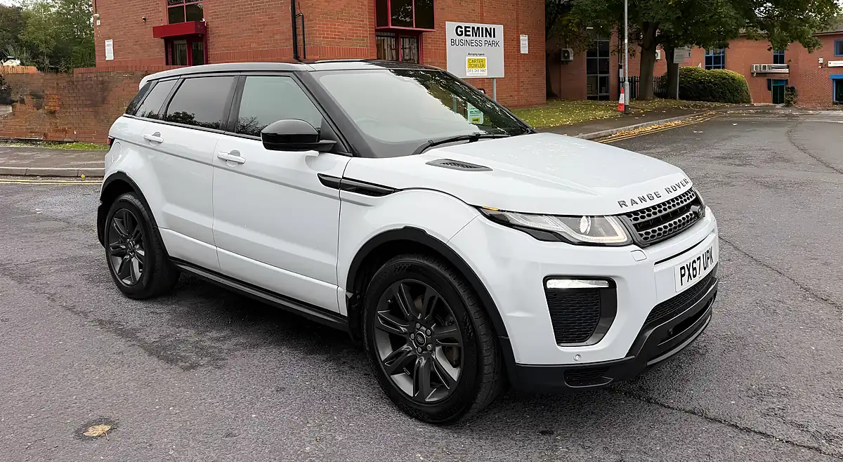 Used 2017 Land Rover Range Rover Evoque Landmark White - Interior and Exterior details 10