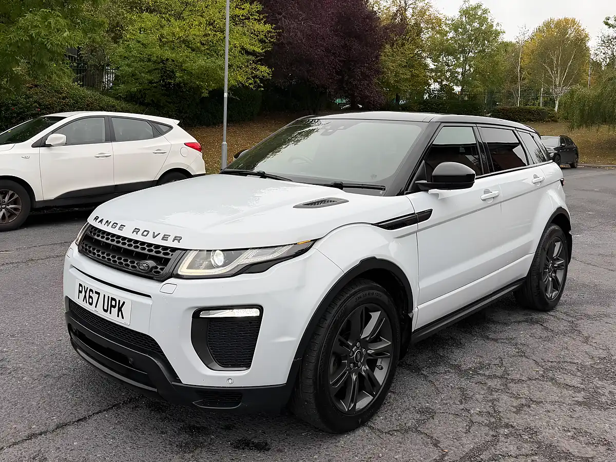 Used 2017 Land Rover Range Rover Evoque Landmark White - Interior and Exterior details 2