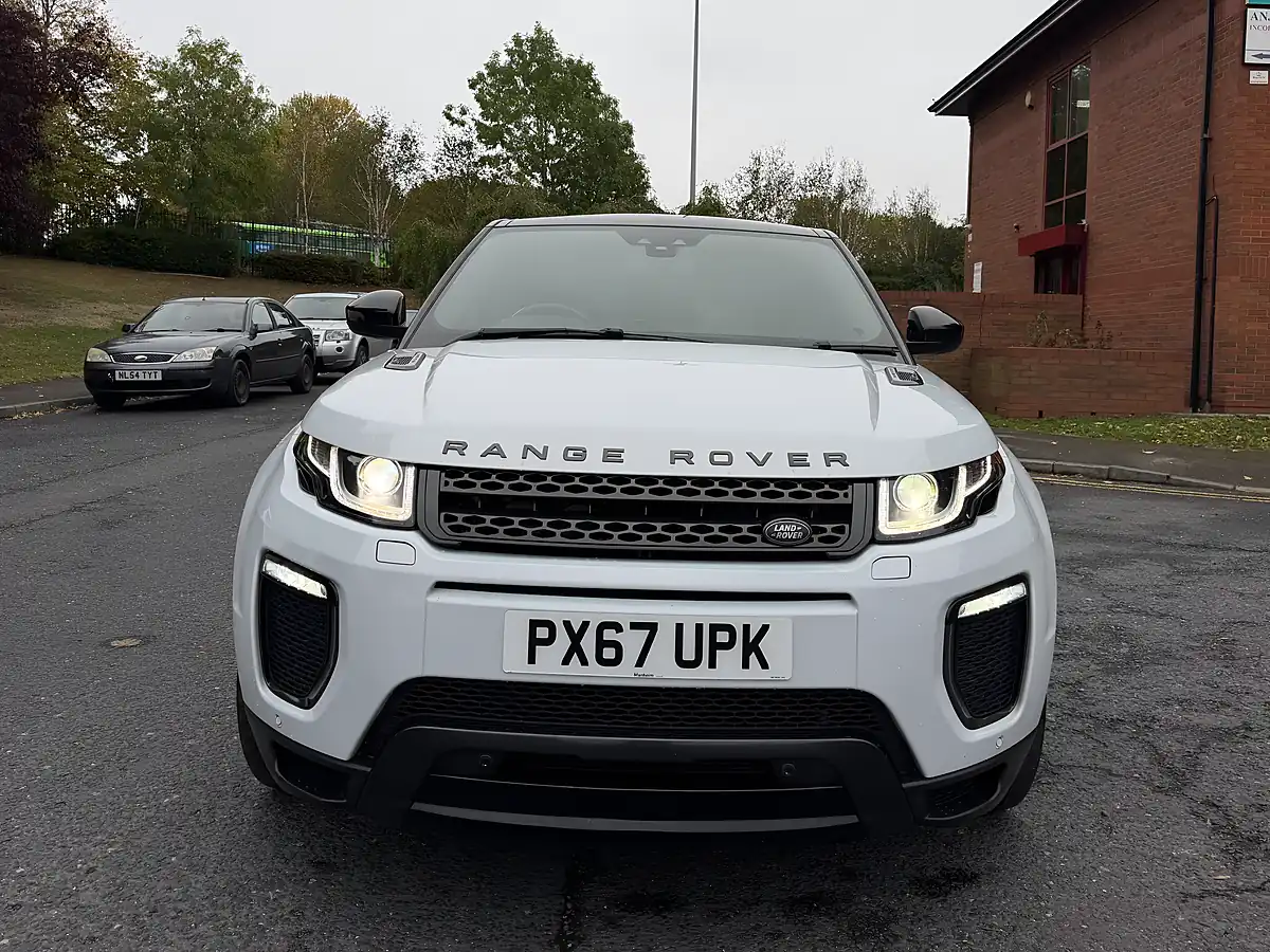 Used 2017 Land Rover Range Rover Evoque Landmark White - Interior and Exterior details 3