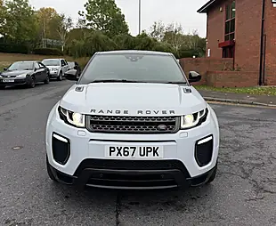 Used 2017 Land Rover Range Rover Evoque Landmark White - Interior and Exterior details 8