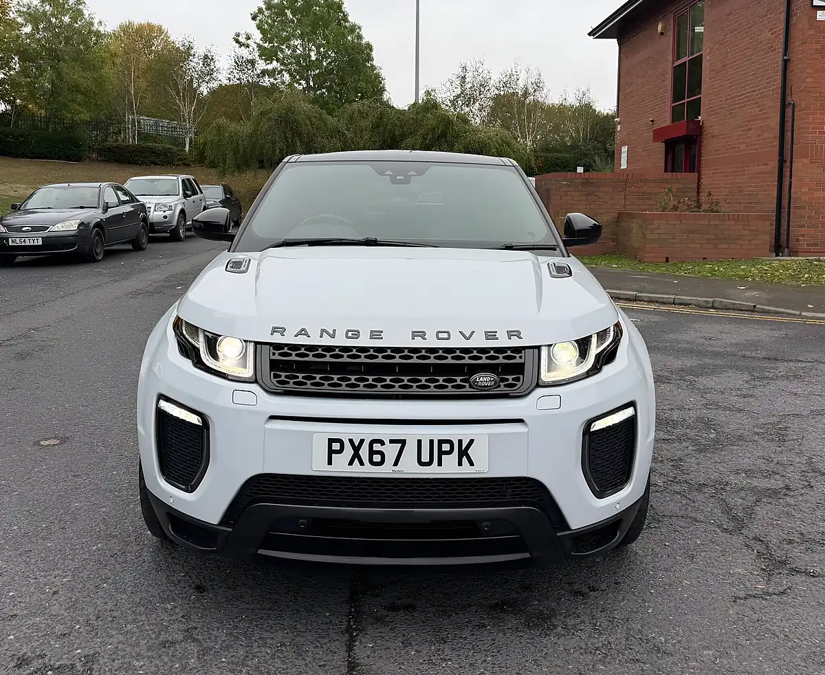 Used 2017 Land Rover Range Rover Evoque Landmark White - Interior and Exterior details 8