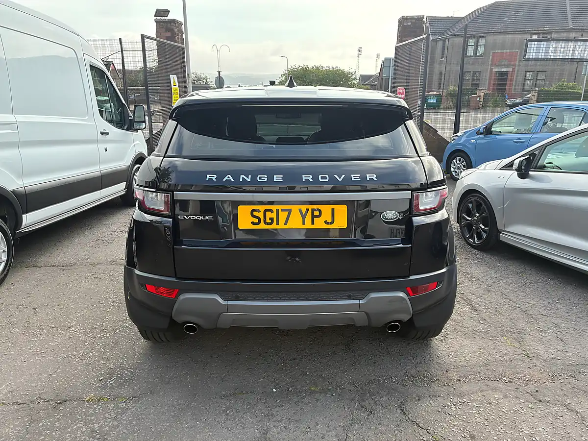 Used 2017 Land Rover Range Rover Evoque Se Black - Interior and Exterior details 4