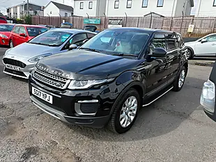 Used 2017 Land Rover Range Rover Evoque Se Black - Interior and Exterior details 7