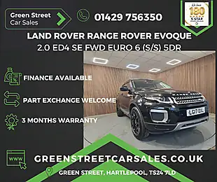 Used 2017 Land Rover Range Rover Evoque Se Black - Interior and Exterior details 2