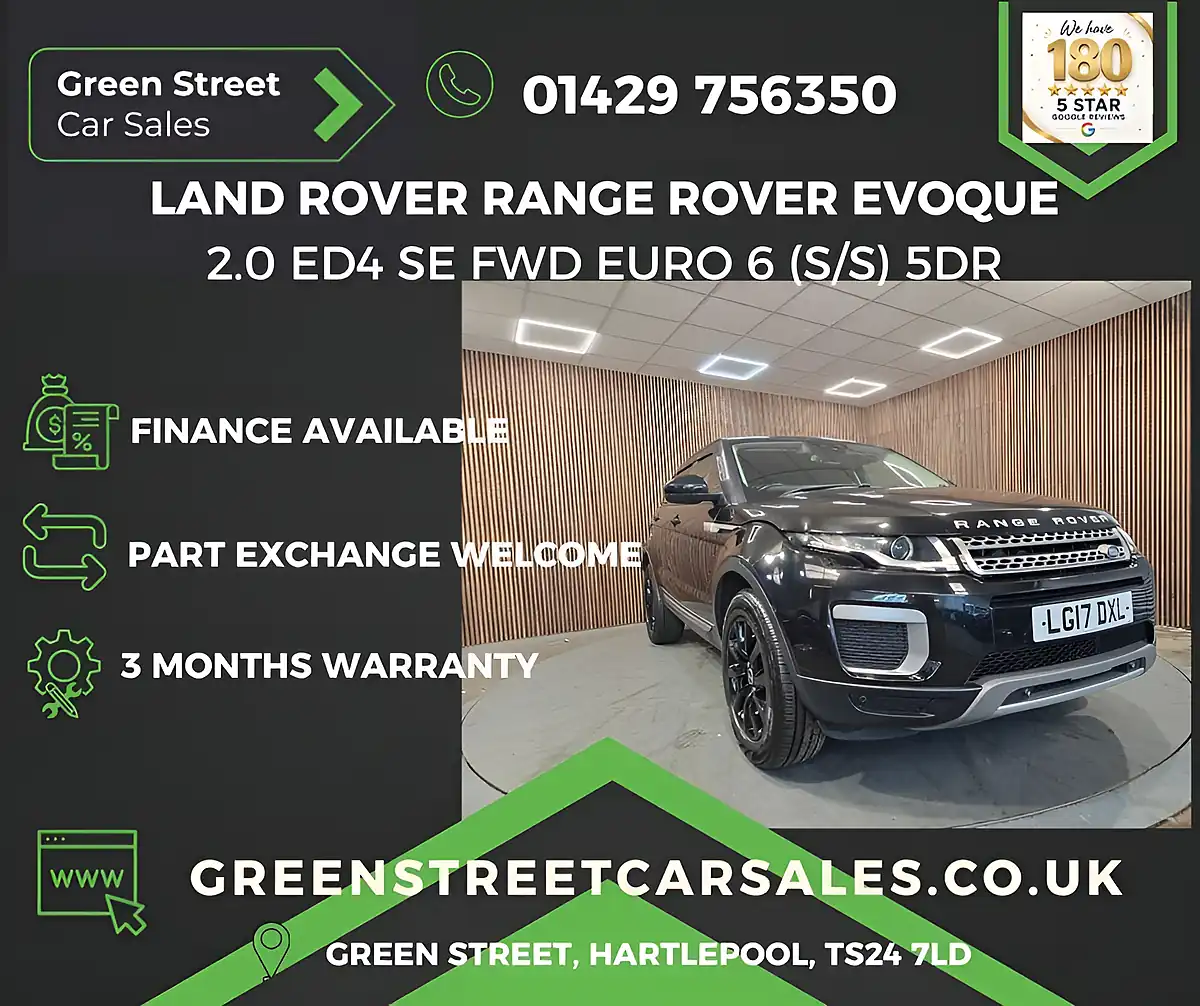 Used 2017 Land Rover Range Rover Evoque Se Black - Interior and Exterior details 2