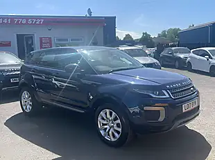 Used 2017 Land Rover Range Rover Evoque Se Blue - Interior and Exterior details 11