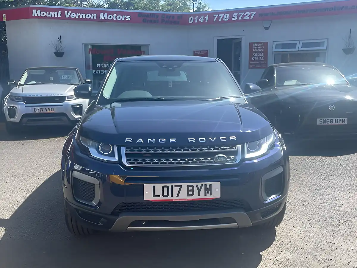 Used 2017 Land Rover Range Rover Evoque Se Blue - Interior and Exterior details 12