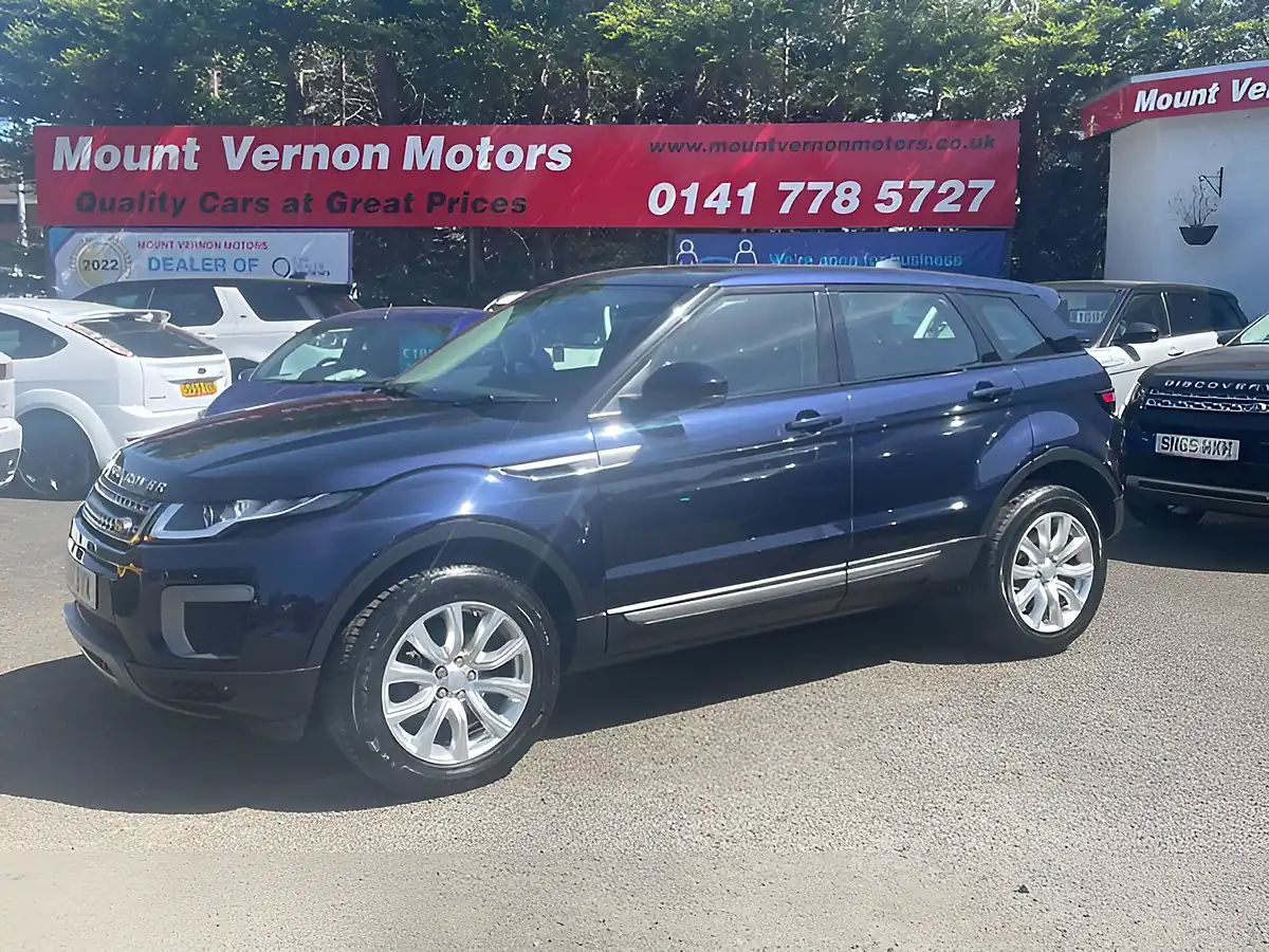 Used 2017 Land Rover Range Rover Evoque Se Blue - Interior and Exterior details 5