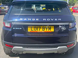 Used 2017 Land Rover Range Rover Evoque Se Blue - Interior and Exterior details 7