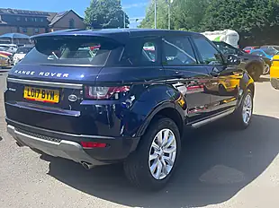Used 2017 Land Rover Range Rover Evoque Se Blue - Interior and Exterior details 8