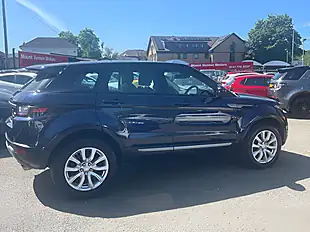 Used 2017 Land Rover Range Rover Evoque Se Blue - Interior and Exterior details 9