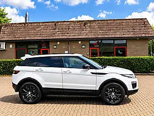 Used 2017 Land Rover Range Rover Evoque Se Tech Fuji/Polaris White - Interior and Exterior details 2