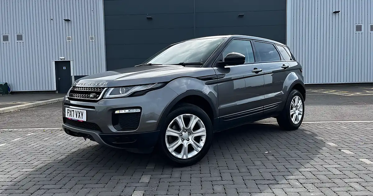 Used 2017 Land Rover Range Rover Evoque Se Tech Grey - Front View