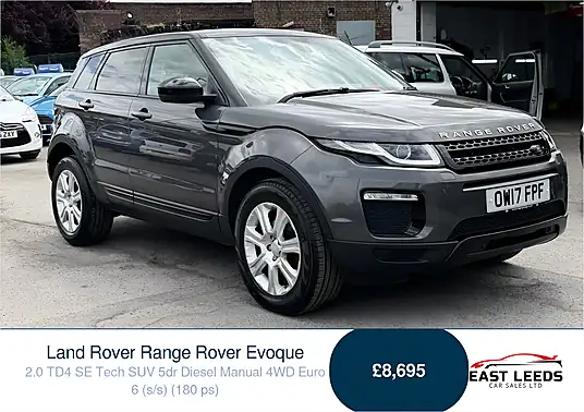 2017 Land Rover Range Rover Evoque SE Tech 2.0 TD4