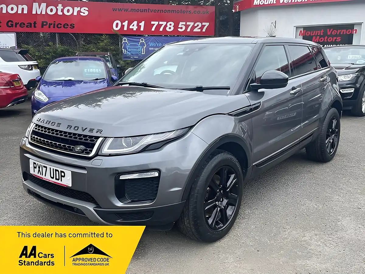 Used 2017 Land Rover Range Rover Evoque Se Tech Grey - Front View