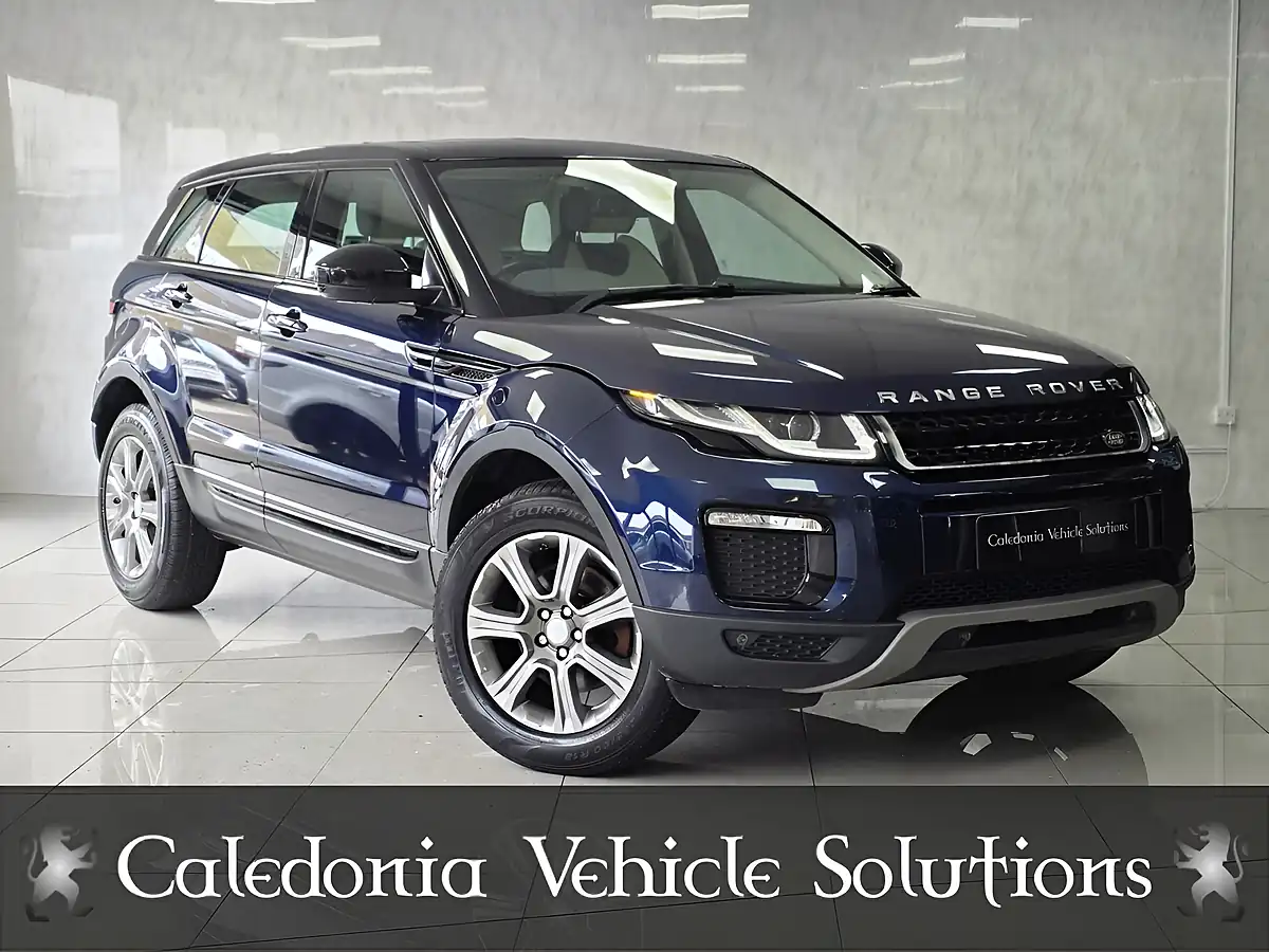 Used 2017 Land Rover Range Rover Evoque Se Tech Loire Blue Metallic - Front View