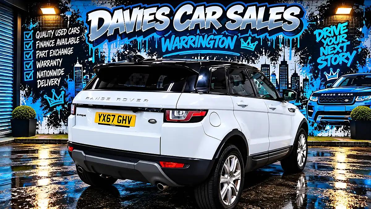 Used 2017 Land Rover Range Rover Evoque Se Tech Pure White - Interior and Exterior details 4