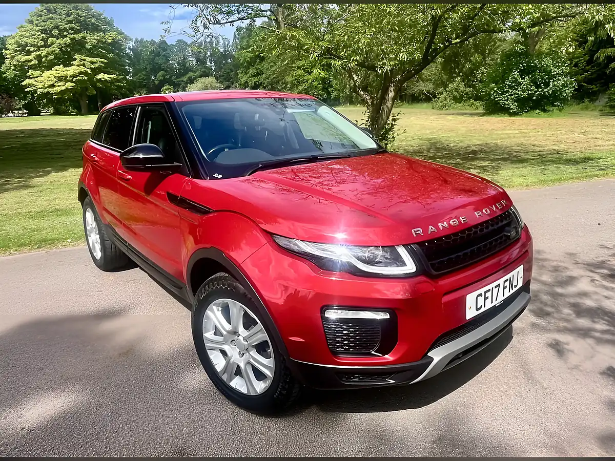 Used 2017 Land Rover Range Rover Evoque Se Tech Red - Interior and Exterior details 2