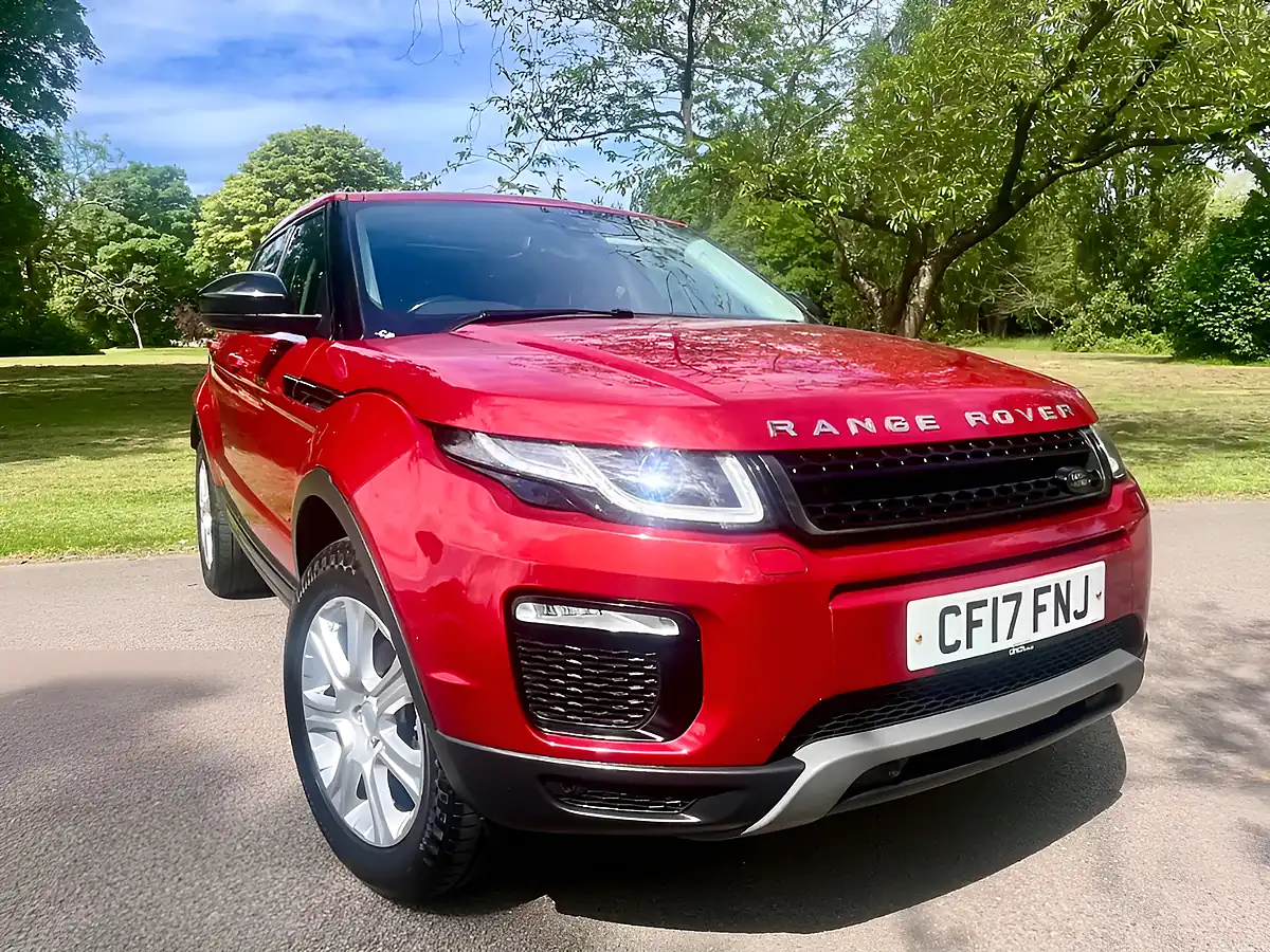 Used 2017 Land Rover Range Rover Evoque Se Tech Red - Interior and Exterior details 5