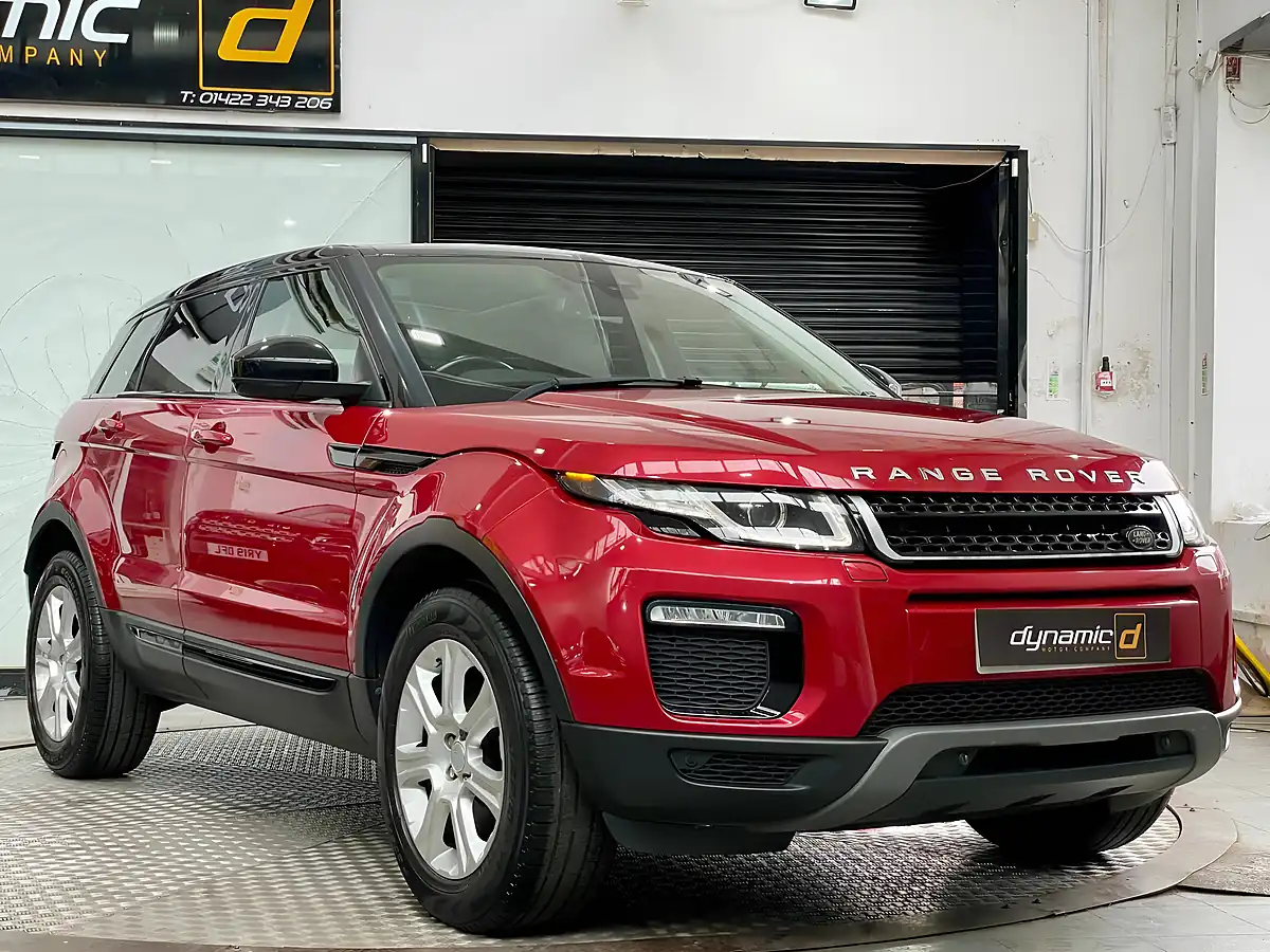 Used 2017 Land Rover Range Rover Evoque Se Tech Red - Interior and Exterior details 2
