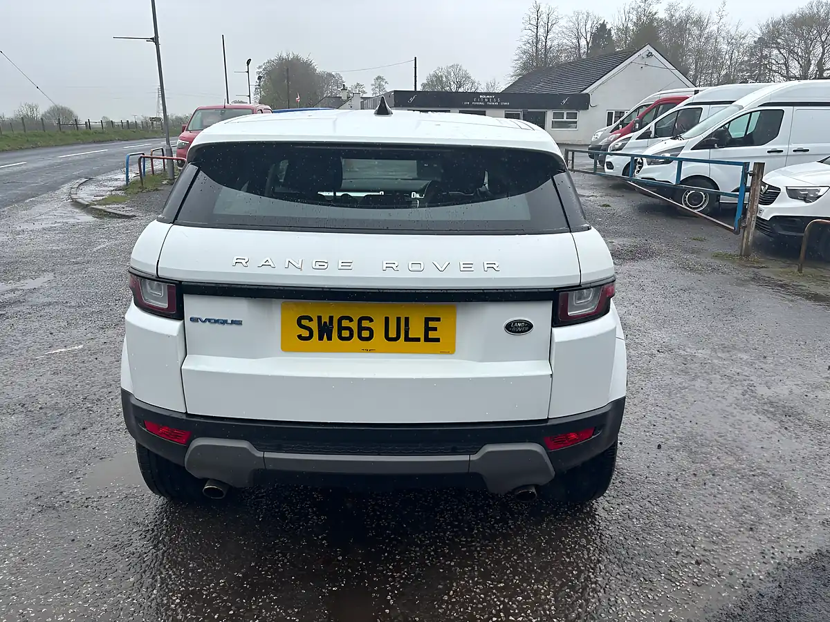 Used 2017 Land Rover Range Rover Evoque Se Tech White - Interior and Exterior details 5