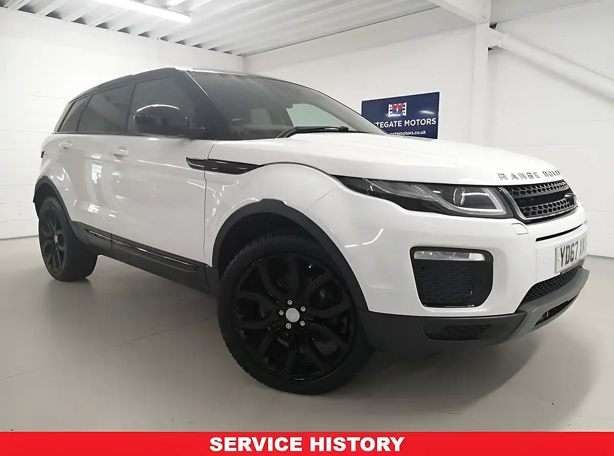 Used 2017 Land Rover Range Rover Evoque Se Tech White - Front View
