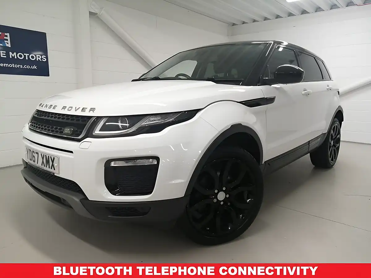 Used 2017 Land Rover Range Rover Evoque Se Tech White - Interior and Exterior details 2