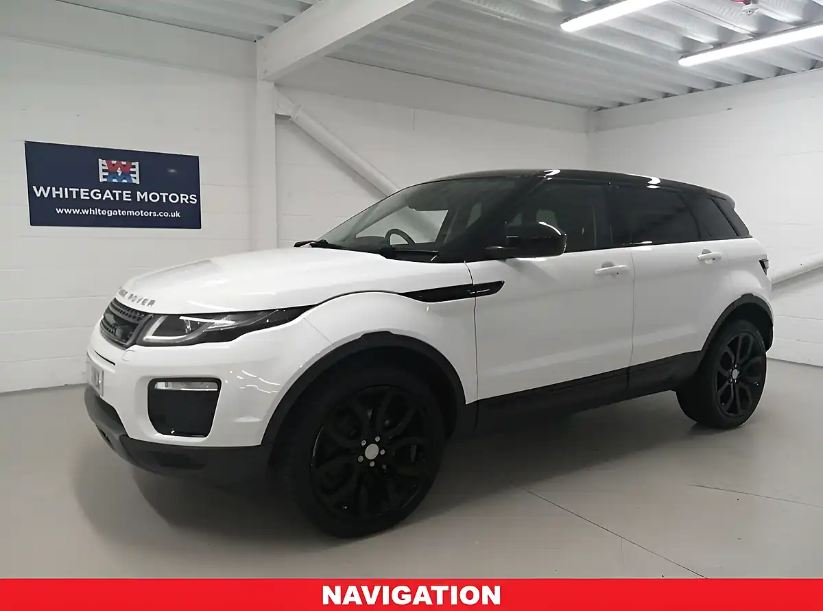 Used 2017 Land Rover Range Rover Evoque Se Tech White - Interior and Exterior details 3