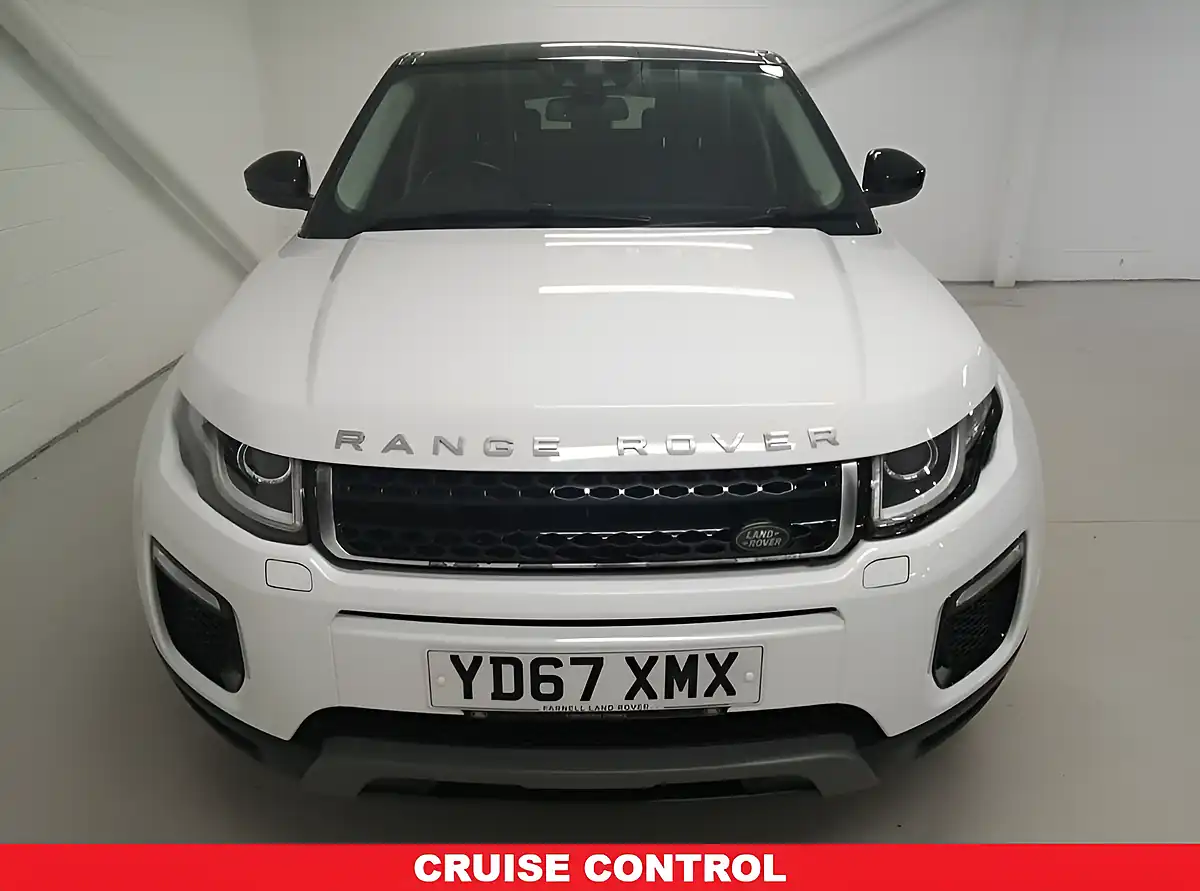 Used 2017 Land Rover Range Rover Evoque Se Tech White - Interior and Exterior details 4