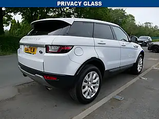 Used 2017 Land Rover Range Rover Evoque Se White - Interior and Exterior details 2
