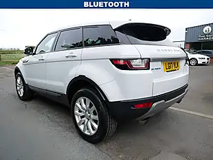 Used 2017 Land Rover Range Rover Evoque Se White - Interior and Exterior details 3