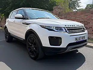 Used 2017 Land Rover Range Rover Evoque Se White - Interior and Exterior details 2