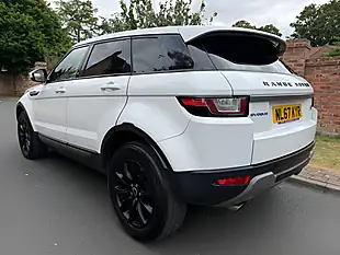 Used 2017 Land Rover Range Rover Evoque Se White - Interior and Exterior details 5