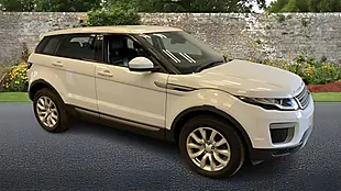 Used 2017 Land Rover Range Rover Evoque Se White - Interior and Exterior details 3