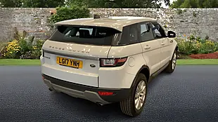 Used 2017 Land Rover Range Rover Evoque Se White - Interior and Exterior details 4