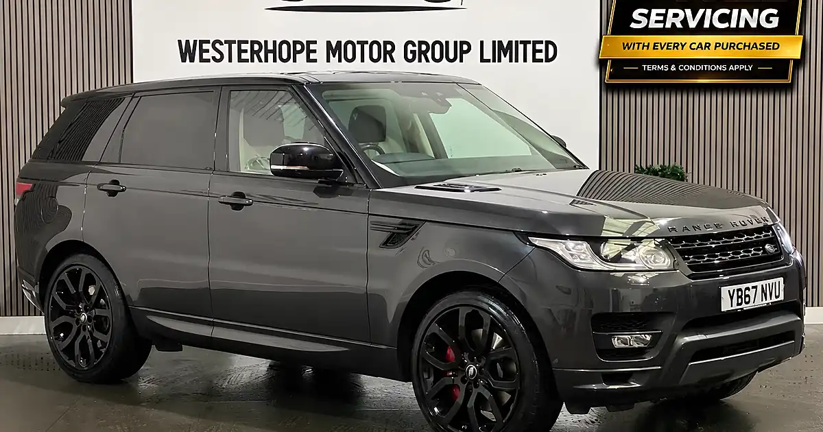 Used 2017 Land Rover Range Rover Sport Autobiography Dynamic Grey - Front View