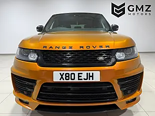Used 2017 Land Rover Range Rover Sport Autobiography Dynamic Orange - Interior and Exterior details 2