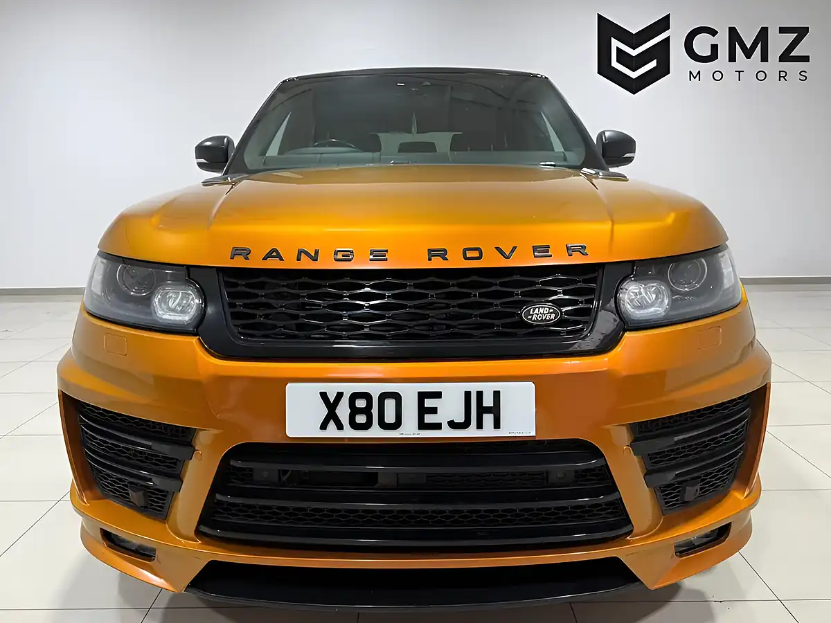Used 2017 Land Rover Range Rover Sport Autobiography Dynamic Orange - Interior and Exterior details 2