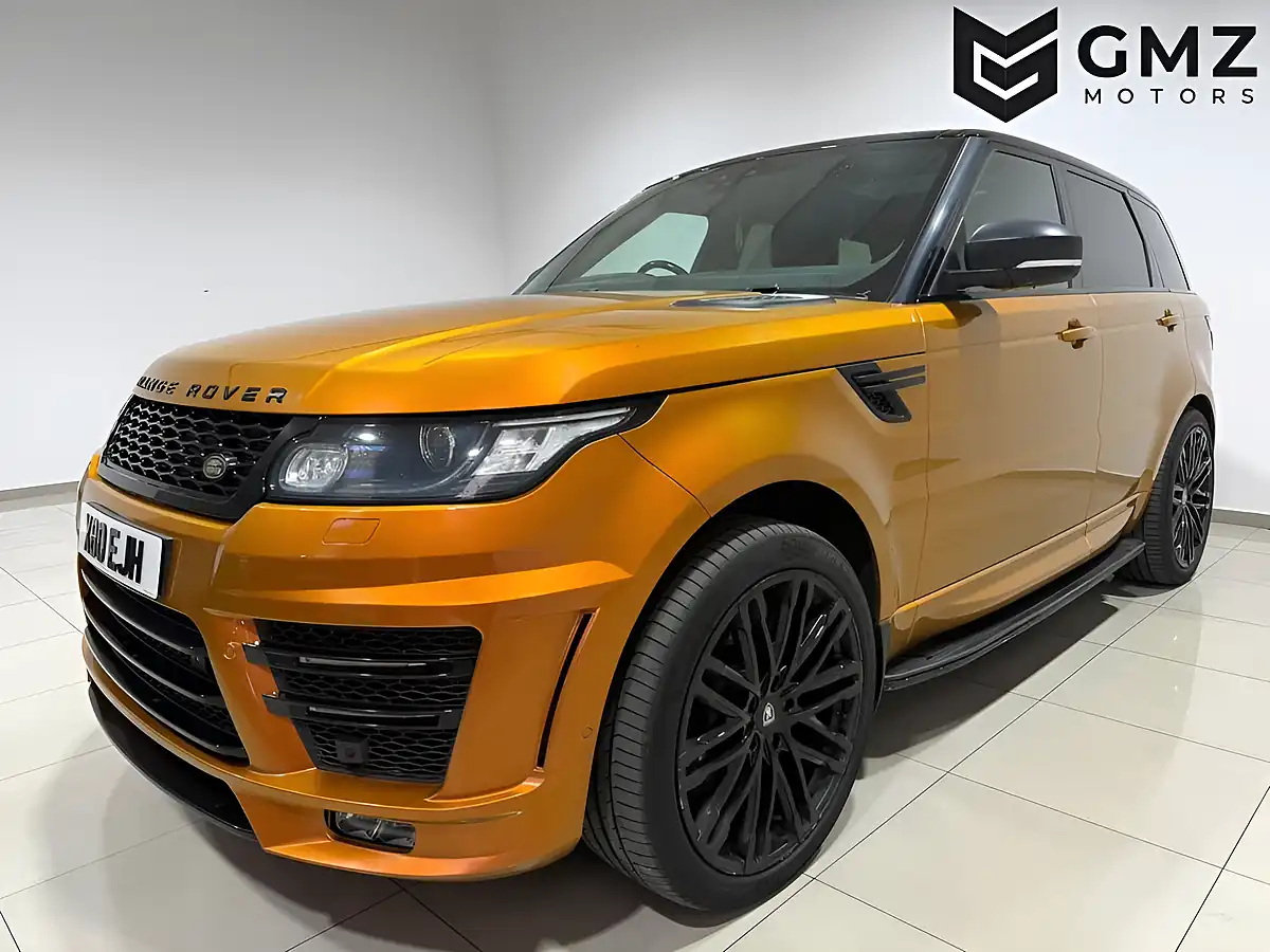 Used 2017 Land Rover Range Rover Sport Autobiography Dynamic Orange - Interior and Exterior details 3