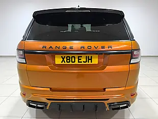 Used 2017 Land Rover Range Rover Sport Autobiography Dynamic Orange - Interior and Exterior details 8