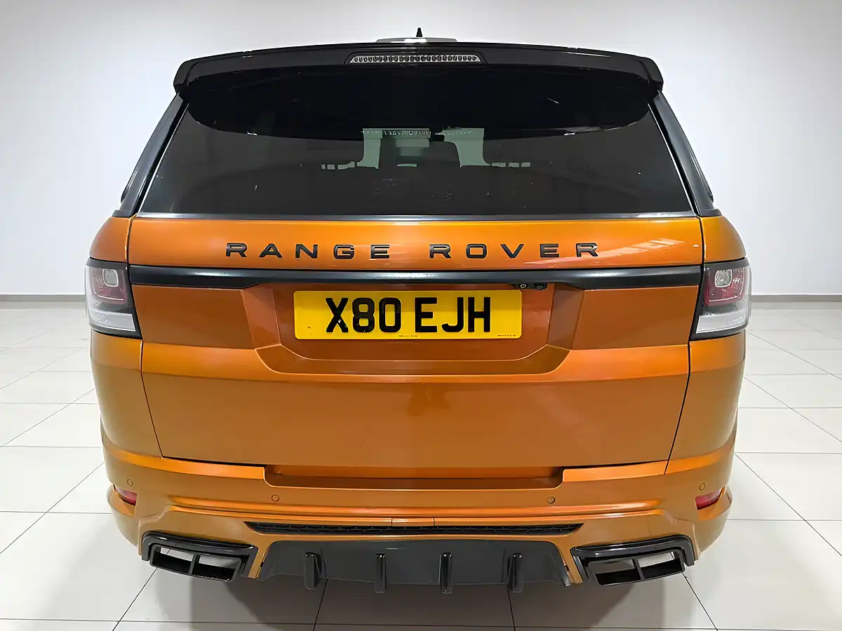 Used 2017 Land Rover Range Rover Sport Autobiography Dynamic Orange - Interior and Exterior details 8