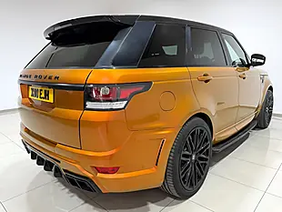 Used 2017 Land Rover Range Rover Sport Autobiography Dynamic Orange - Interior and Exterior details 9