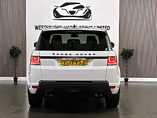 Used 2017 Land Rover Range Rover Sport Autobiography Dynamic White - Interior and Exterior details 12